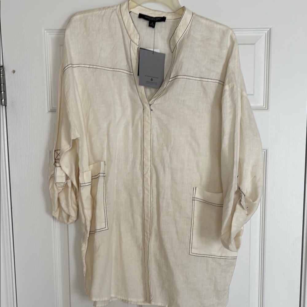 Women’s Marc New York Cream Shirt